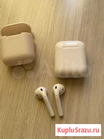 Беспроводные наушники apple airpods оригинал Саратов - изображение 1