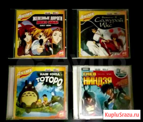 Аниме на дисках, 4 разом Новосибирск - изображение 1