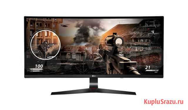 34 Монитор LG UltraGear 34UC79G-B 144Гц Череповец - изображение 1