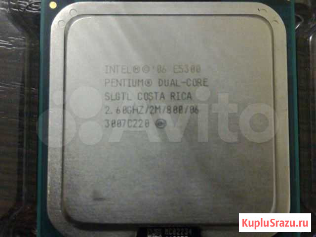 Процессоры Intel i3, Core 2 Duo, Pentium E5300 Санкт-Петербург - изображение 1