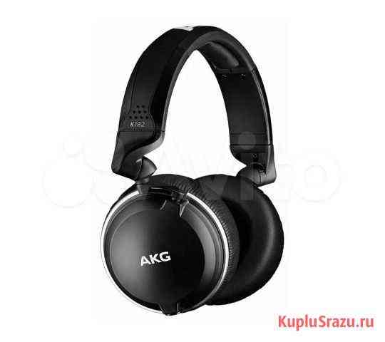 Наушники AKG K182, черный Екатеринбург