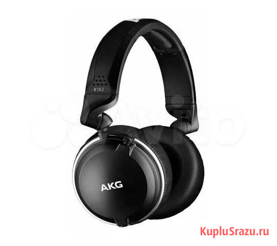 Наушники AKG K182, черный Екатеринбург - изображение 1