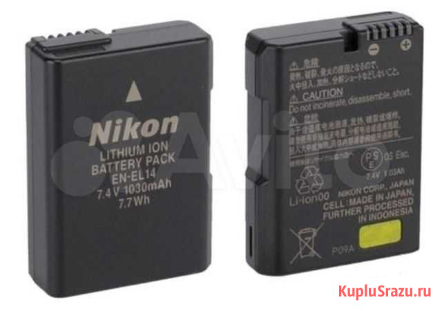 Аккумулятор для Никон 5100D оригинал новый Астрахань - изображение 1