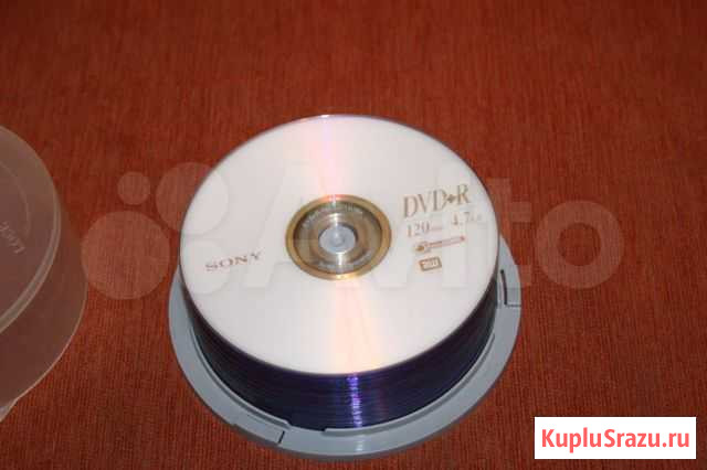 Чистые болванки DVD-R Sony 30 шт и DVD-R printable Омск - изображение 1