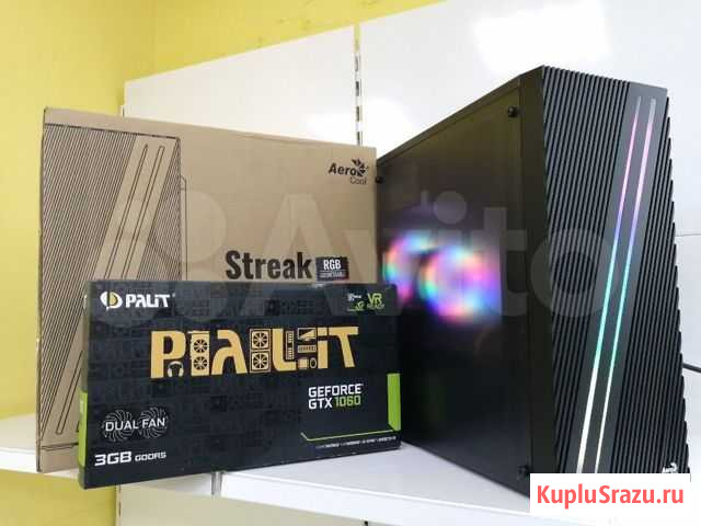 Мощный игровой Xeon E5-2620v3/16Gb/SSD480/GTX1060 Челябинск - изображение 1