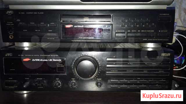 Ресивер и cd проигрыватель jvc Мурино - изображение 1