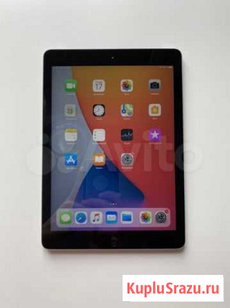 iPad Air 32GB Wi-Fi+LTE как новый, 19 циклов Новосибирск - изображение 1