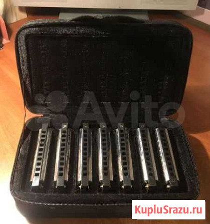 Набор губных гармоник Hohner Blues Harmonica Set Калининград - изображение 1