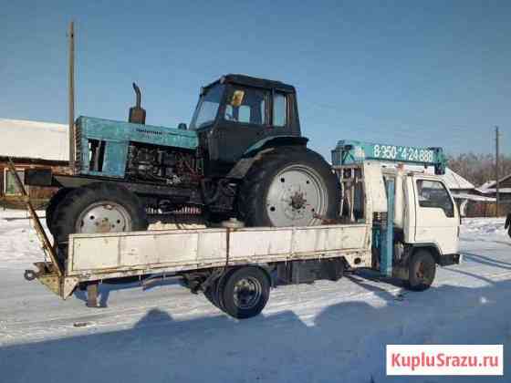 Услуги эвакуатора, кран борта, автовышки Зима