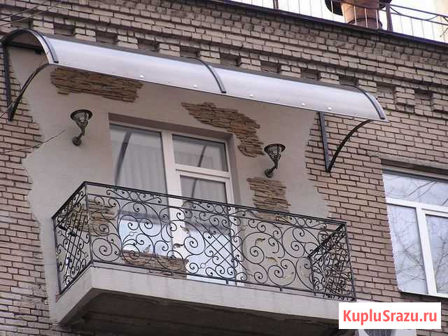 Козырьки, навесы, перила, лестницы, решетки, входн Владикавказ - изображение 1