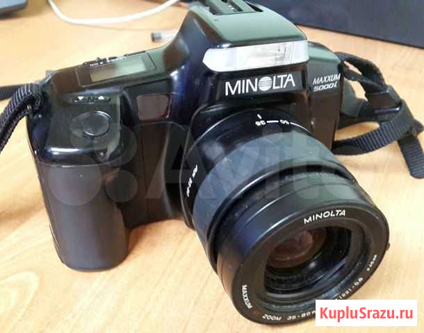 Minolta maxxum 5000i + новый аккумулятор и зу Курган - изображение 1