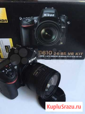 Фотоаппарат Nikon d610 kit 24-85 vr / обмен Омск - изображение 1