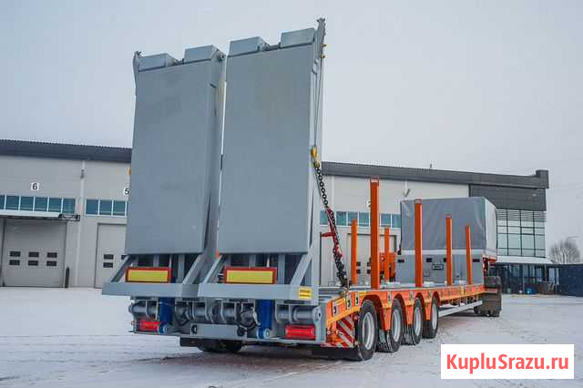 Трал низкорамный 55 тонн 4 оси Красногорск - изображение 1
