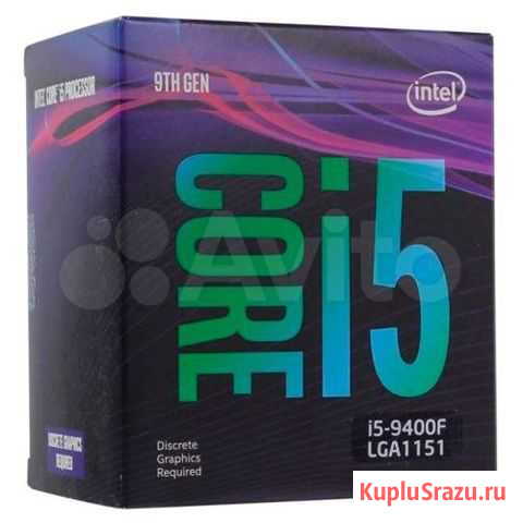 Intel Core i5-9400F BOX Брянск - изображение 1