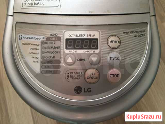 Хлебопечка LG HB-205CJ Воркута - изображение 1