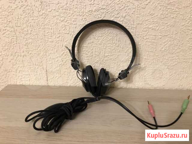 Наушники media-tech с микрофоном Москва - изображение 1