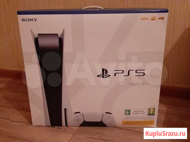 Sony playstation 5 с дисководом чек Балашиха - изображение 1