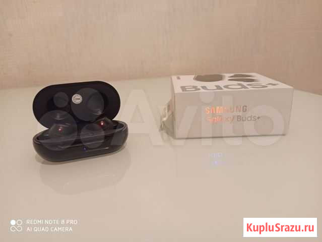 Новые беспроводные наушники samsung galaxy buds+ Сыктывкар - изображение 1