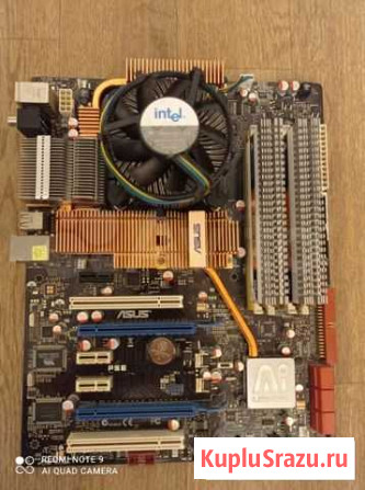 Материнская плата asus P5E Soket 775 Intel X38 Омск - изображение 1
