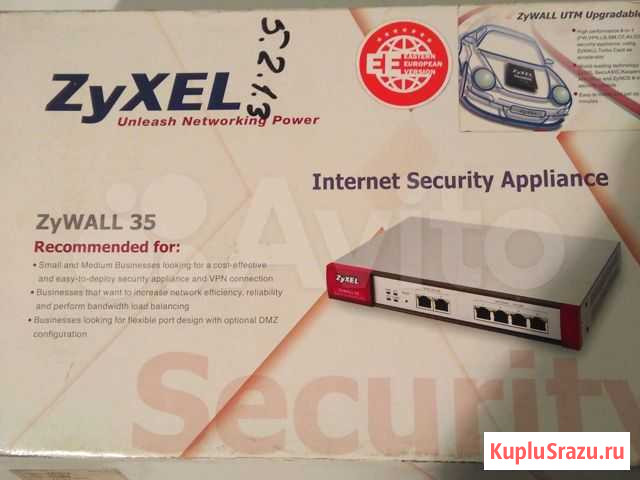 Сетевой экран Zyxel ZyWall 35 EE Новосибирск - изображение 1