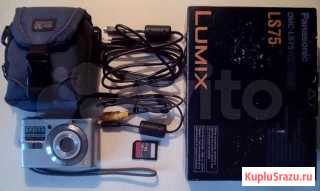 Фотоаппарат Panasonic Lumix DMC-LS75 Казань - изображение 1