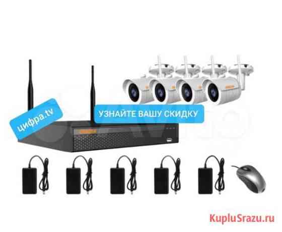 Готовый комплект видеонаблюдения carcam KIT-5M 4 к Ульяновск