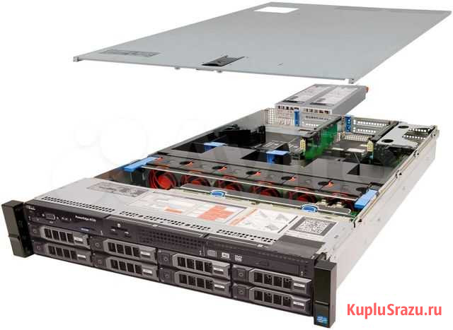 Сервер Dell R720 2Xeon E5-2650v2/64GB. №1867.3 Казань - изображение 1