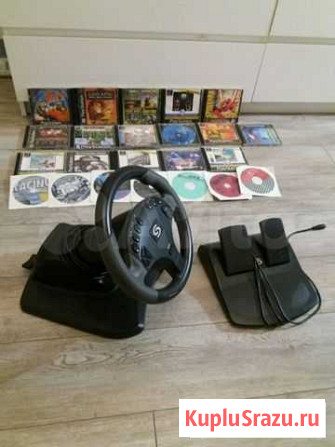 Руль + педали + игры Play Station Москва - изображение 1