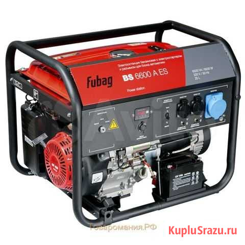 Генератор fubag BS 6600 A ES Королев - изображение 1