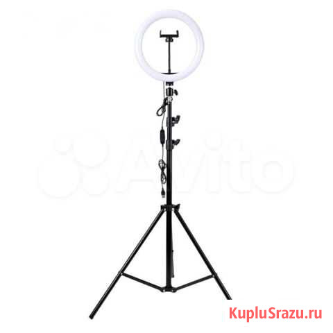 Кольцевая лампа со штативом новая Тамбов - изображение 1