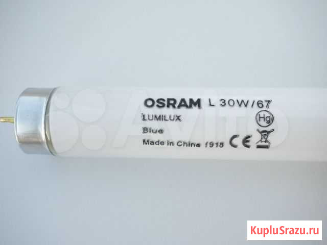 Лампа люминесцентная osram L30 W/67 Blue Тольятти - изображение 1