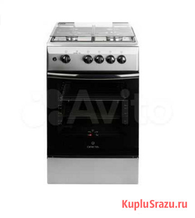 Газовая плита greta 1470 GG 5072 CG38 (X), нерж Астрахань - изображение 1