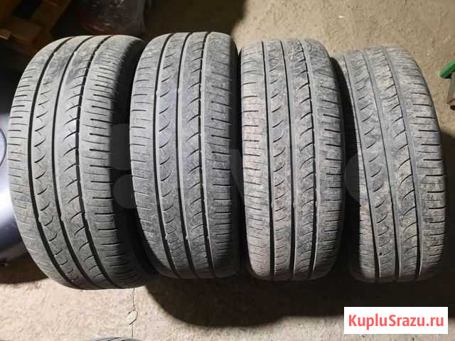 205/55R16 91H лето Yokohama BluEarth AE01 к-т Тюмень - изображение 1