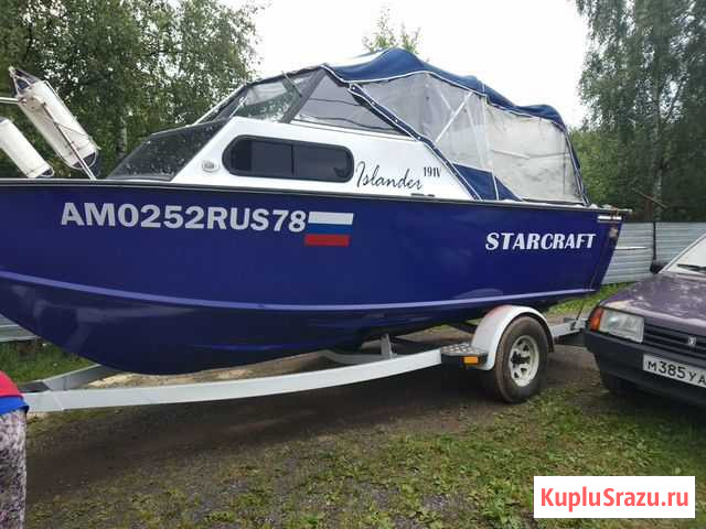 Алюминиевый катер Starcraft islander 191 Санкт-Петербург - изображение 1