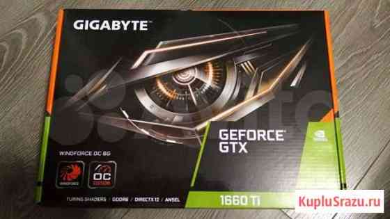 Видеокарта gtx 1660 ti Gigabyte Владимир