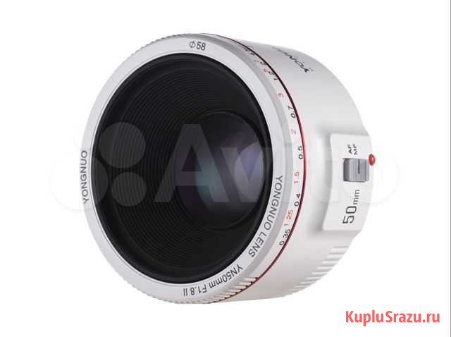 Объектив Canon Yongnuo 50mm 1.8 II Омск - изображение 1