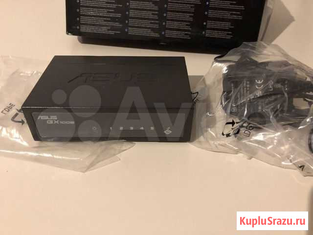 Коммутатор asus GX 1005 новый Балашиха - изображение 1