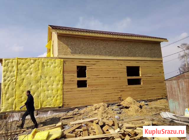 Кровля дома из бруса, фундамент Комсомольск-на-Амуре - изображение 1