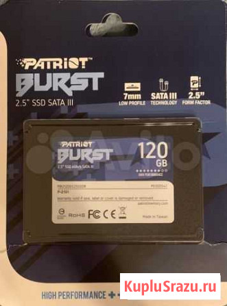 SSD patriot Burst 120GB Санкт-Петербург - изображение 1