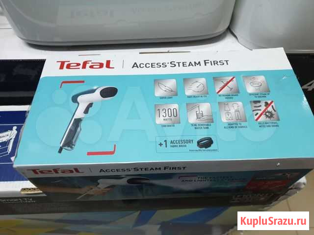 Ручной отпариватель Tefal Access Steam First DT613 Москва - изображение 1