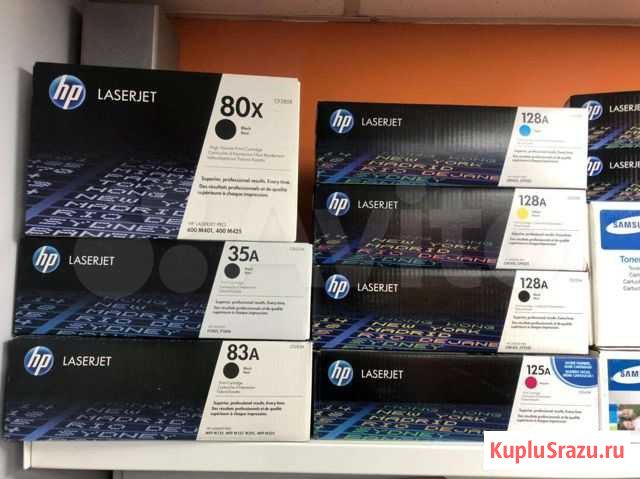 Оригинальные картриджи HP/Brother/Samsung/Kyocera Хабаровск - изображение 1