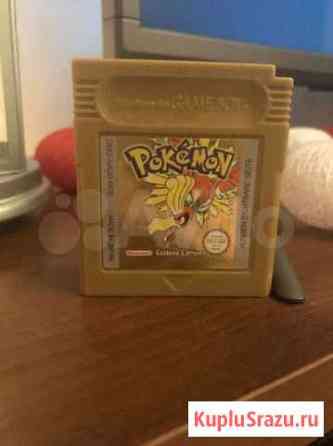 Pokemon gold game boy color оригинал Тольятти