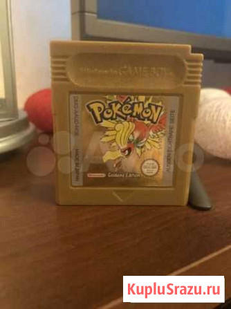 Pokemon gold game boy color оригинал Тольятти - изображение 1