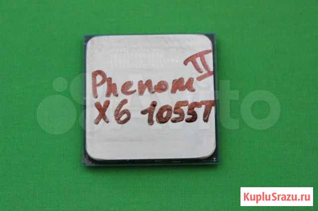 Процессор AMD Phenom II X6 1055T HDT55tfbk6DGR AM3 Омск - изображение 1