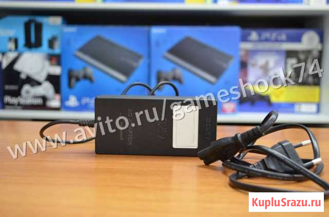 Блок питания для Playstation PS2 70000 (Б/У) Челябинск - изображение 1