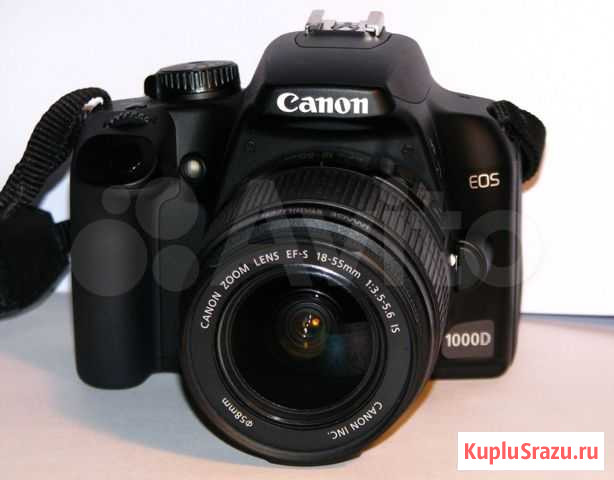 Зеркальный фотоаппарат canon 1000d Невинномысск - изображение 1