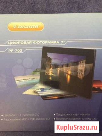 Цифровая фоторамка Digma pf-703 Пермь - изображение 1