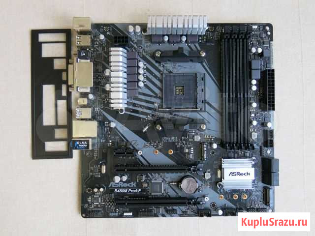 ASRock B450M Pro4 F (am4) Новосибирск - изображение 1