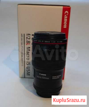 Canon EF 100mm f/2.8L Macro IS USM Новосибирск - изображение 1