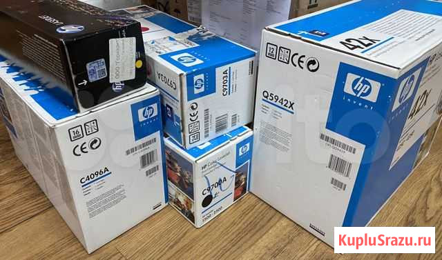 Картридж HP для лазерных принтеров Сургут - изображение 1